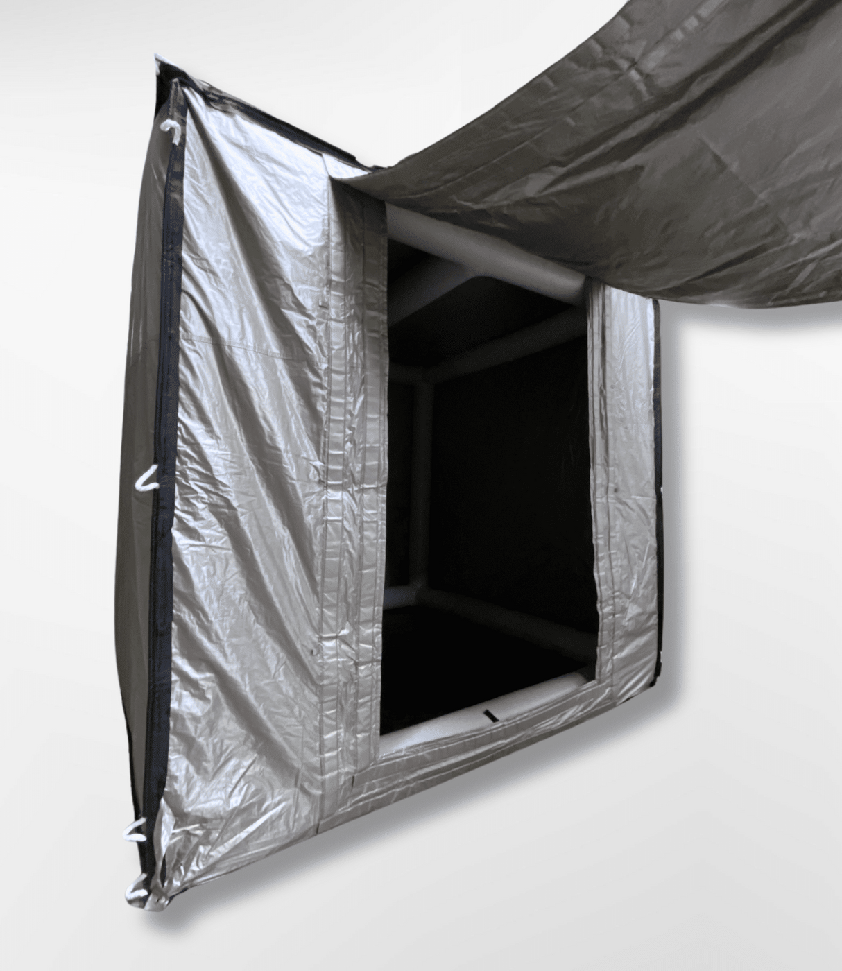 Faradaytelt, oppblåsbar ramme