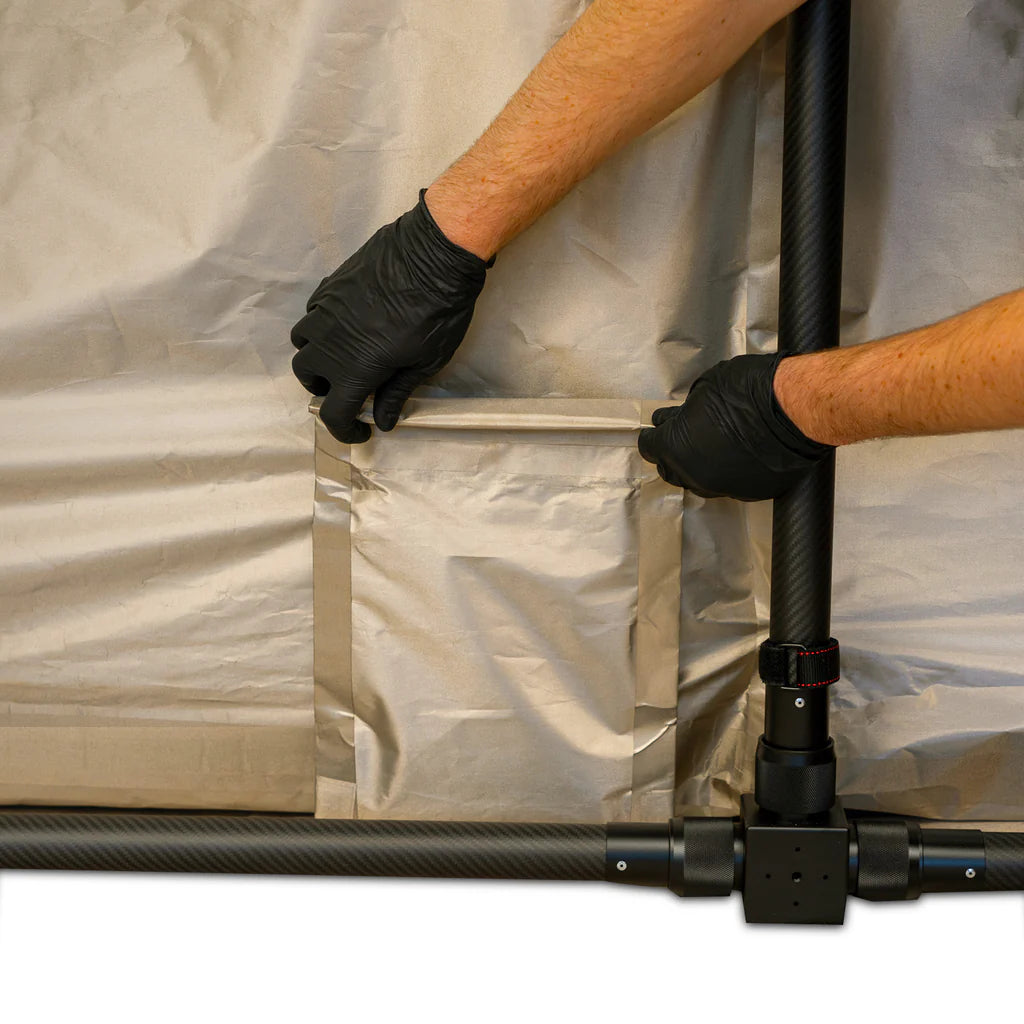 Mission Darkness™ CYPHERCYLENT RF-skjermet telt med 3 kamre