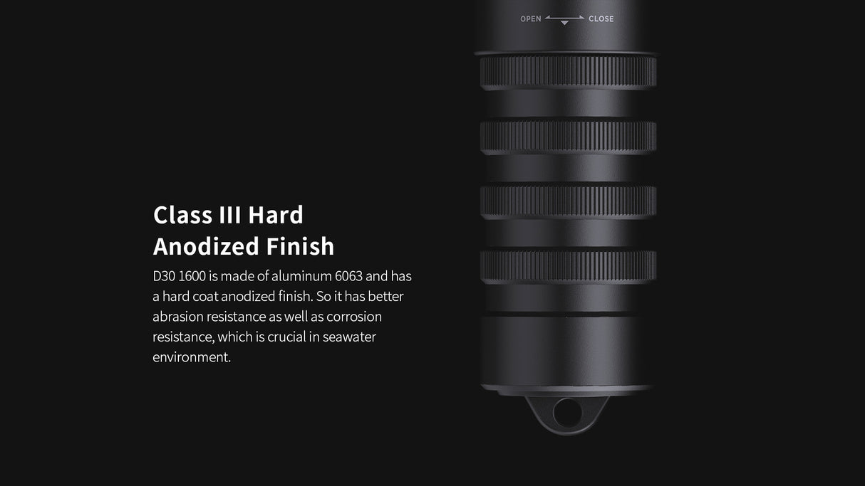 Xtar D30 1600 dykkerlykt