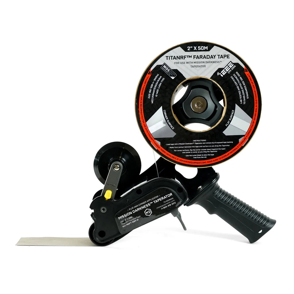 Mission Darkness™ TitanRF Faraday Tape – ledende tape for RF-skjerming