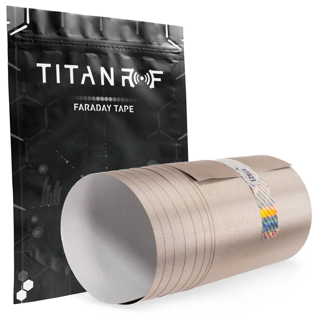 Mission Darkness™ TitanRF Faraday Tape – ledende tape for RF-skjerming