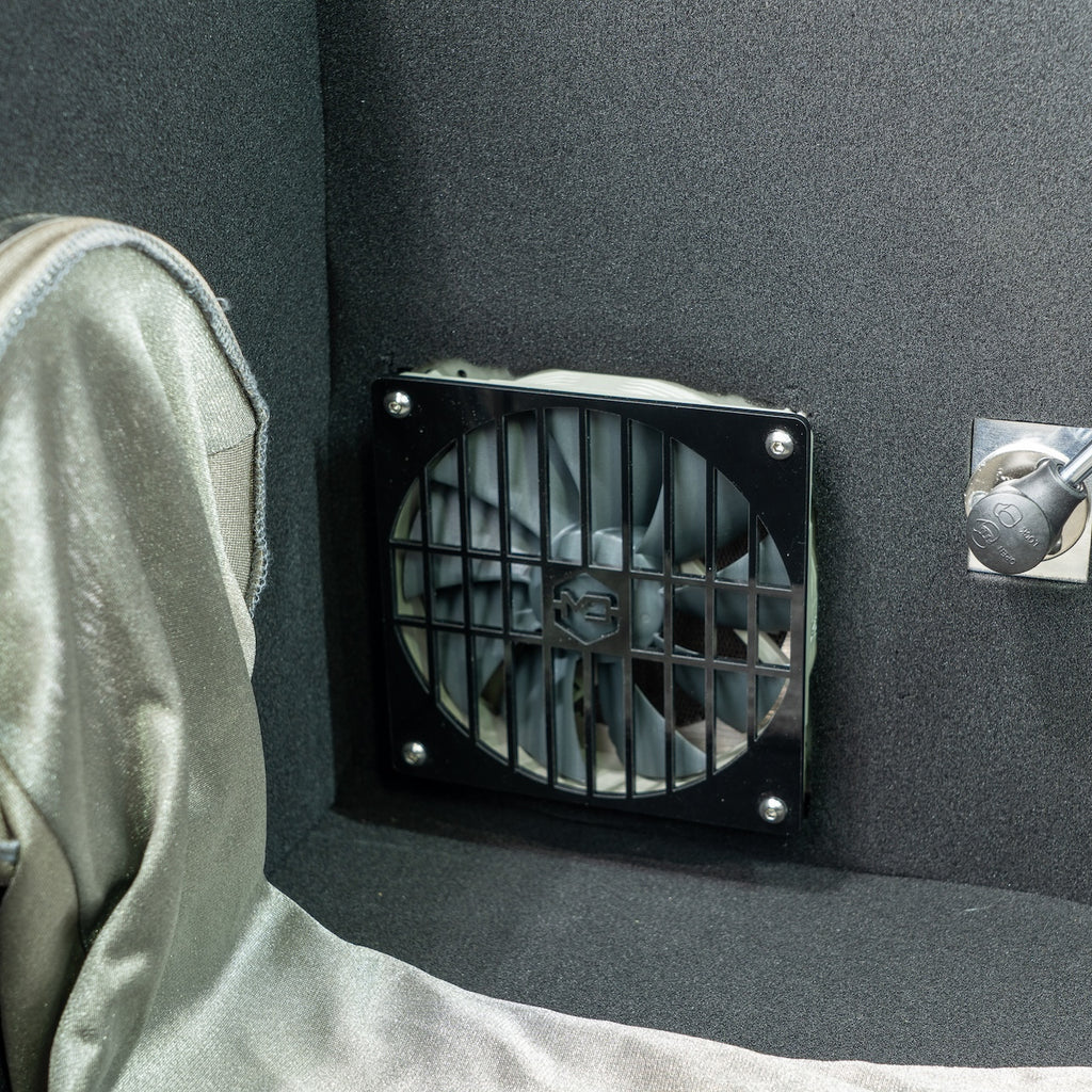 Mission Darkness BlockBox Lab XL med webkamera, opplegg for nettbrett