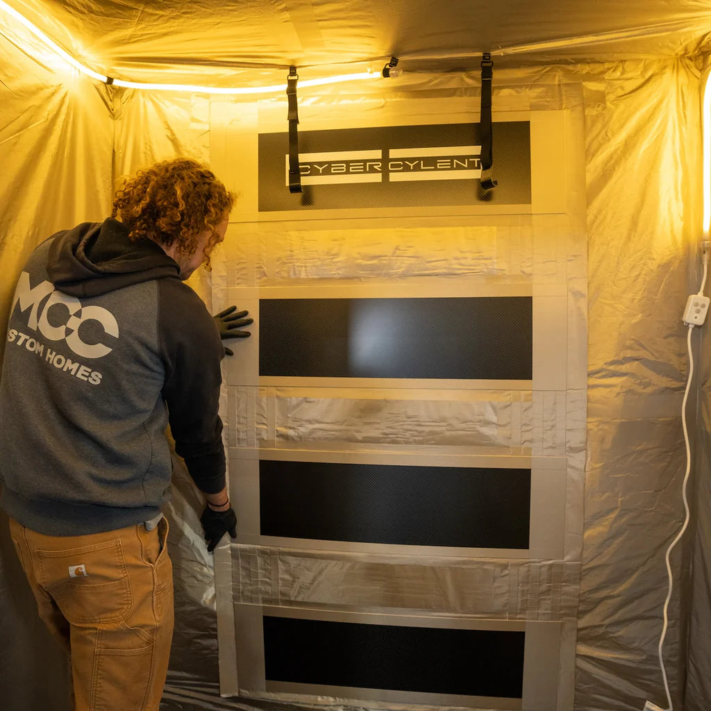 Mission Darkness™ CYPHERCYLENT RF-skjermet telt med 3 kamre