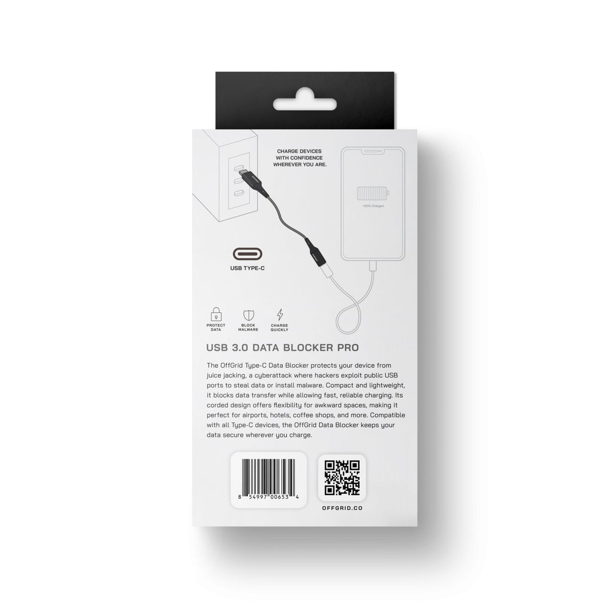 OffGrid® USB Data Blocker