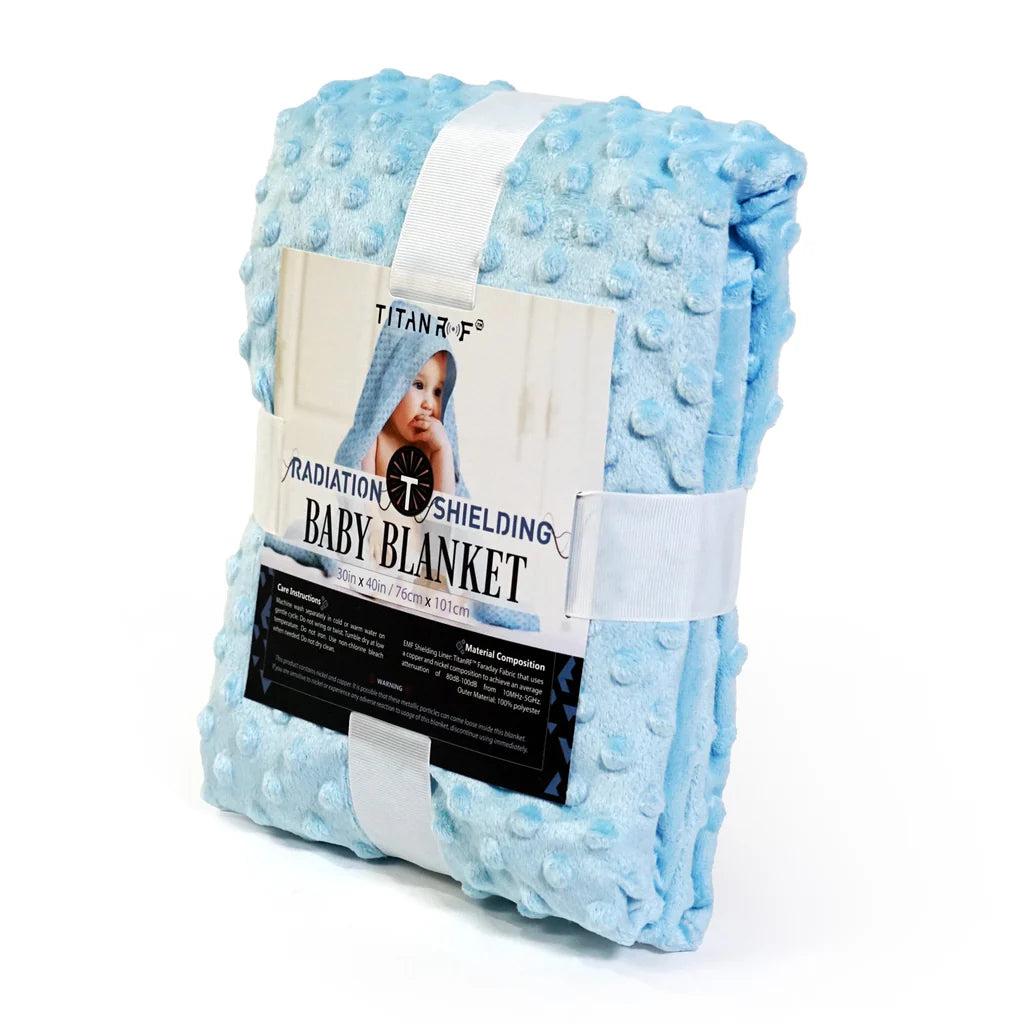 Mission Darkness™ TitanRF™ Radiation Shielding Baby Blanket