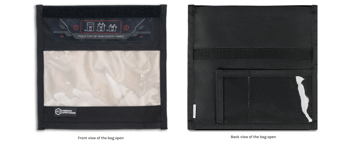 Mission Darkness™ Faradaybag, med vindu