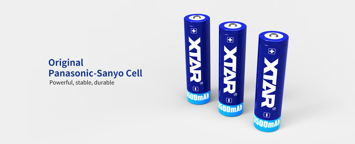 Xtar 18650 Litium Ion batteri 3500 mAh