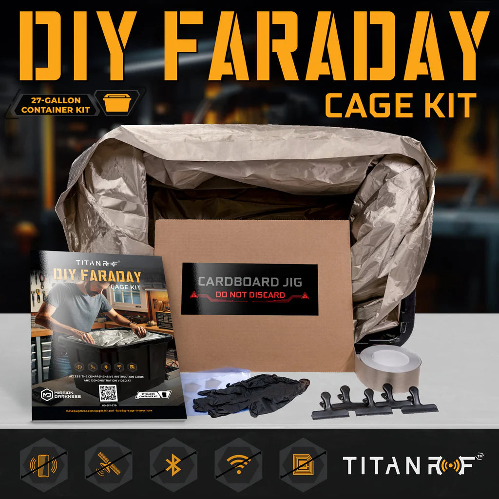 Mission Darkness™ TitanRF DIY Faraday Cage Kit