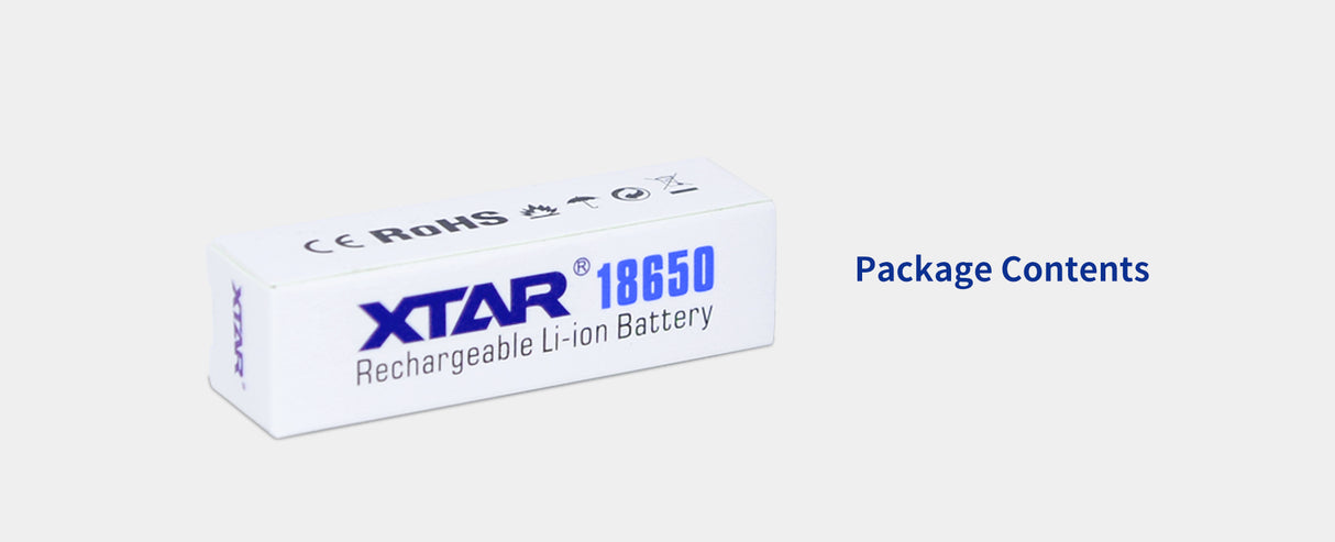 Xtar 18650 Litium Ion batteri 3500 mAh
