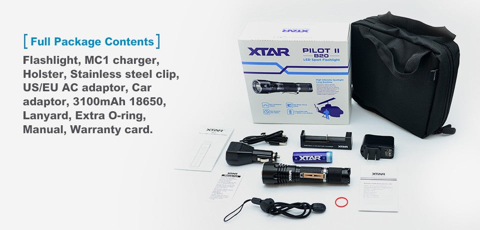 Xtar B20 LED-lykt for allbruk