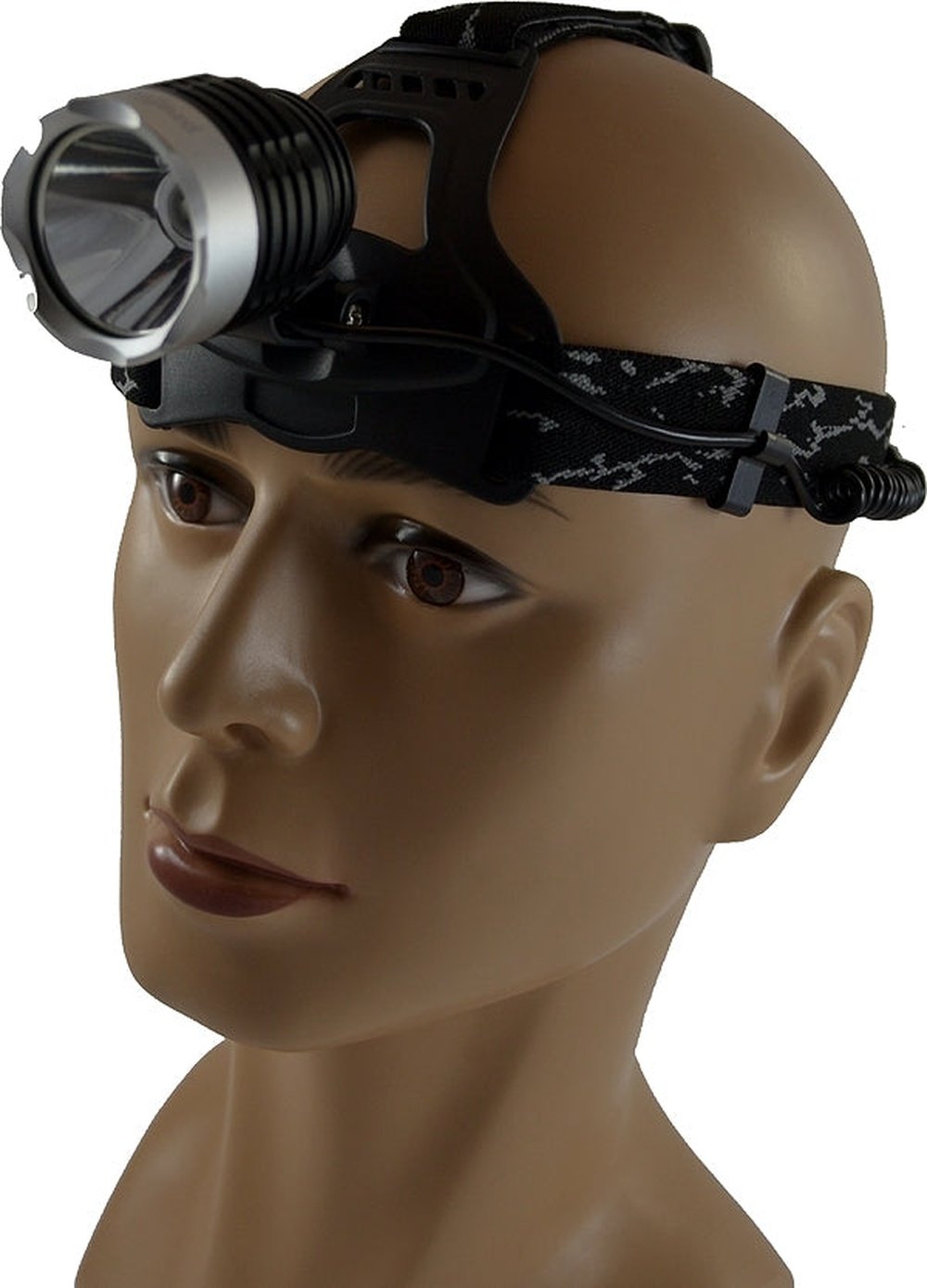 Hodelykt med 1100 lumen lysmengde.