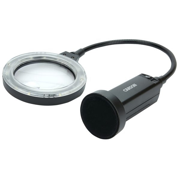Carson MagniFlex Pro™ 2x Power LED forstørrelsesglass med magnetfot