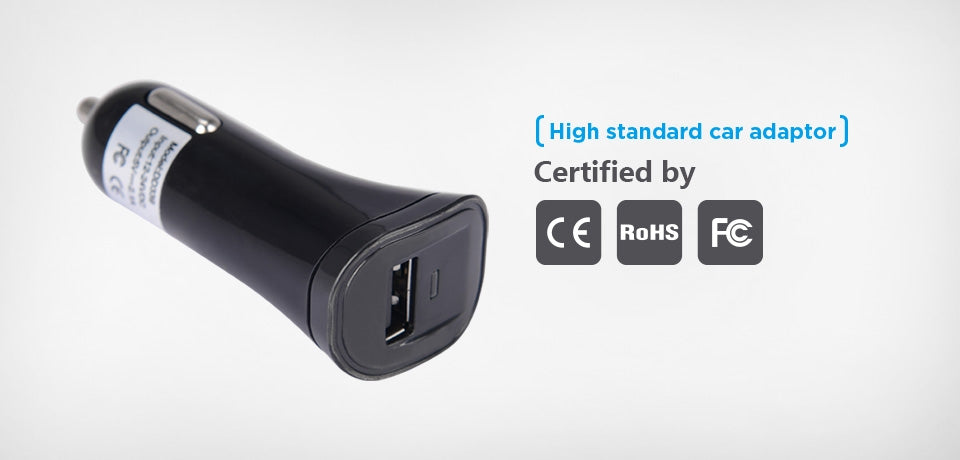 Xtar biladapter, 5 Volt - 1 Ampere