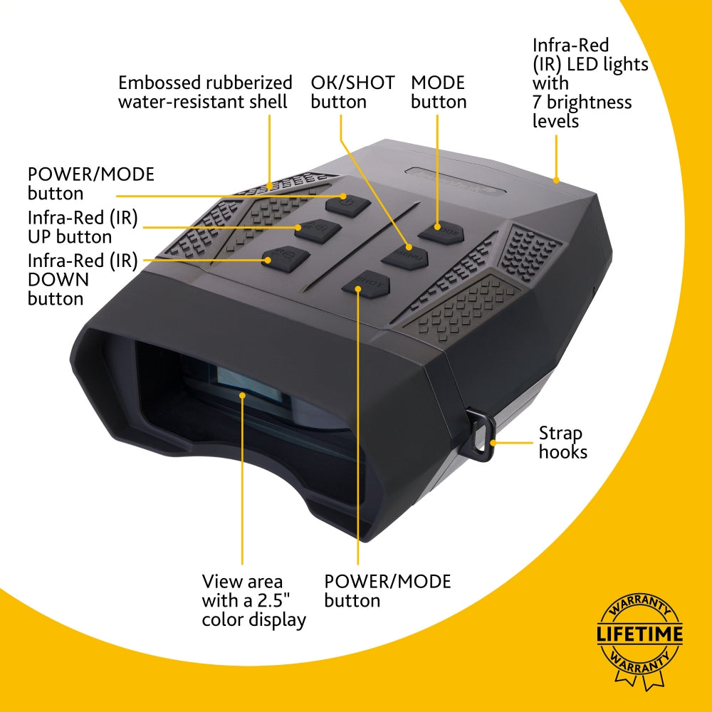 Levenhuk Halo 13X PLUS Digital Night Vision Binoculars