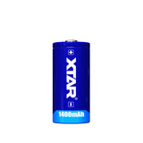 Xtar CR123A engangs Litium Ion batteri 1400 mAh