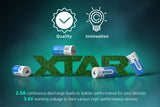 Xtar 16340 Litium Ion batteri 850 mAh