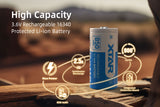 Xtar 16340 Litium Ion batteri 850 mAh