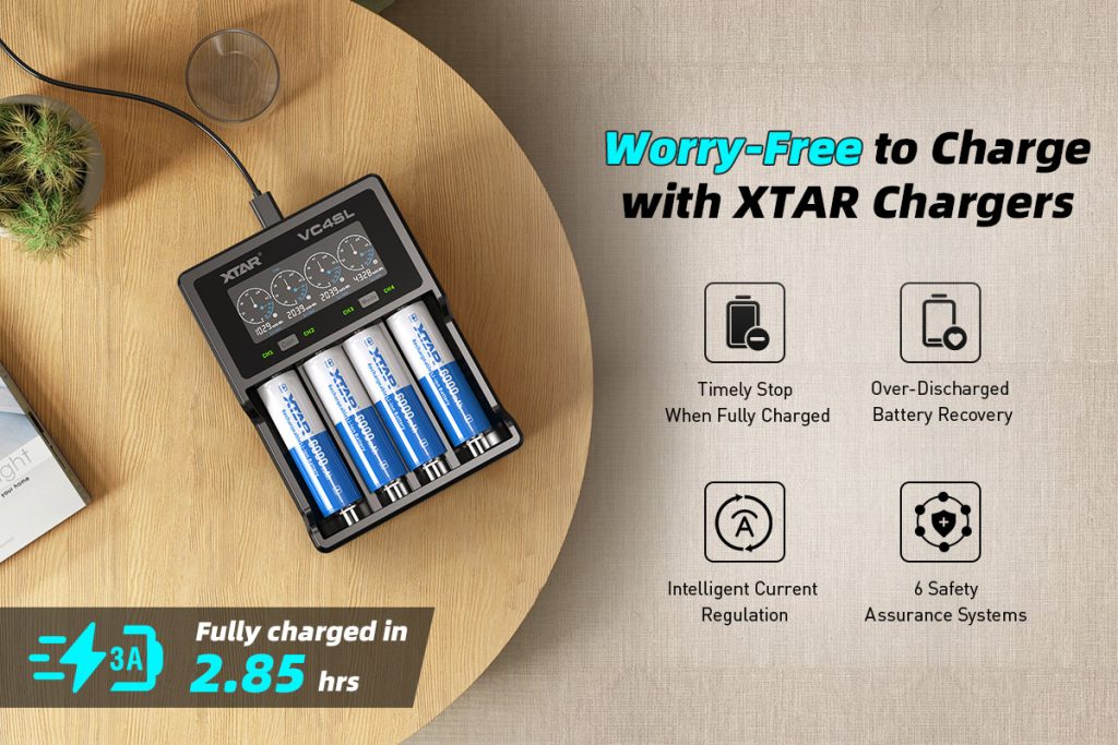 Xtar 21700 - 6000 mAh 10A batteri