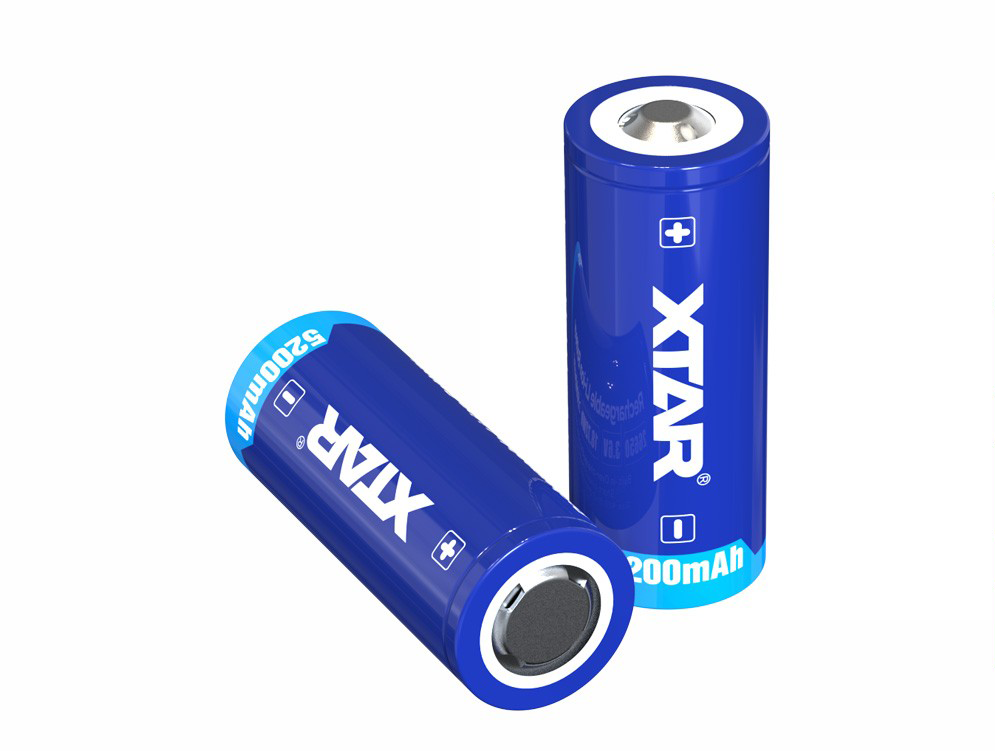 Xtar 26650 Litium Ion batteri 5200 mAh