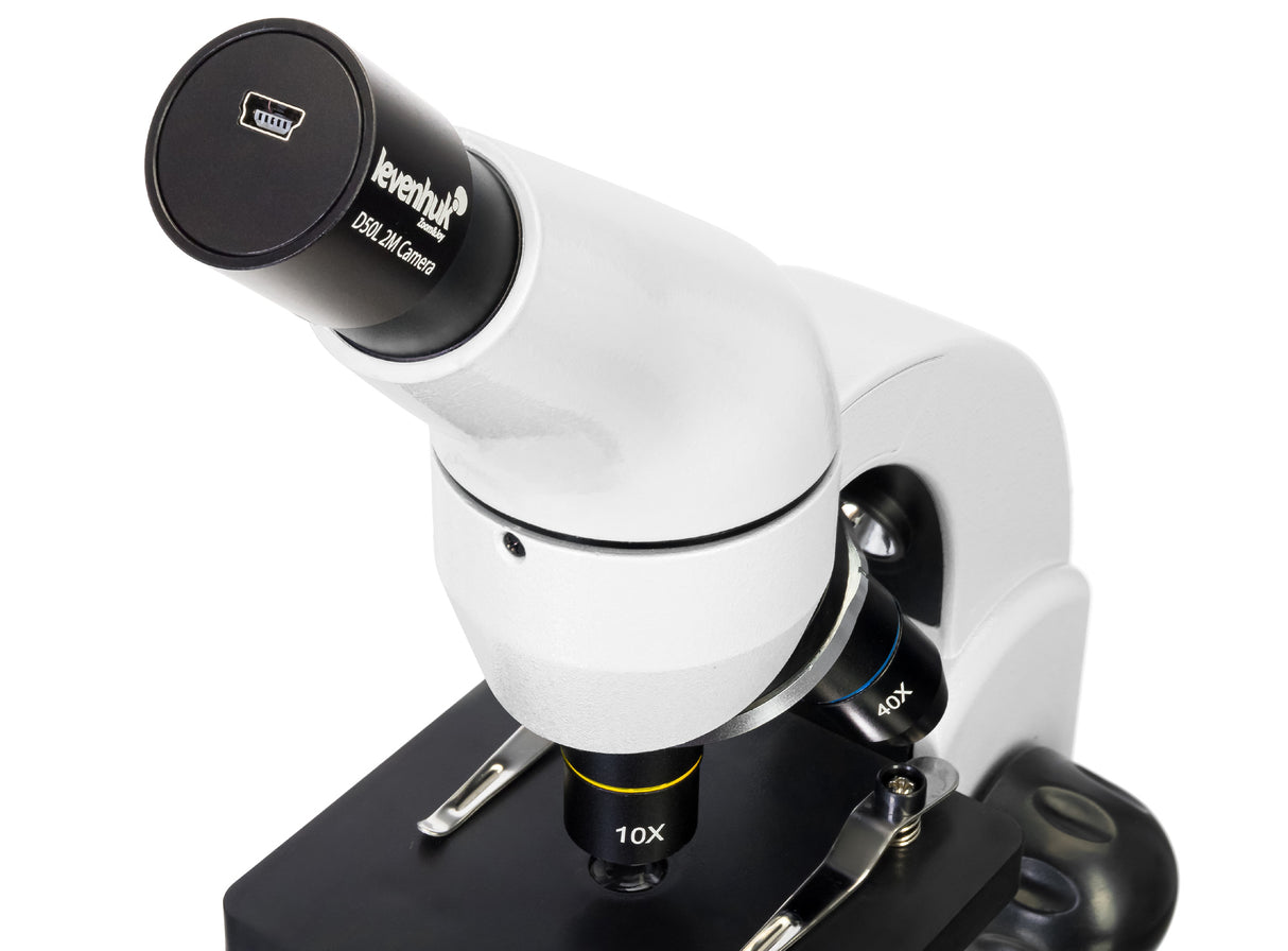 Levenhuk Rainbow D50L PLUS 2M Digital Microscope, Moonstone