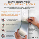 Mission Darkness™ TitanRF Faraday Tape – ledende tape for RF-skjerming