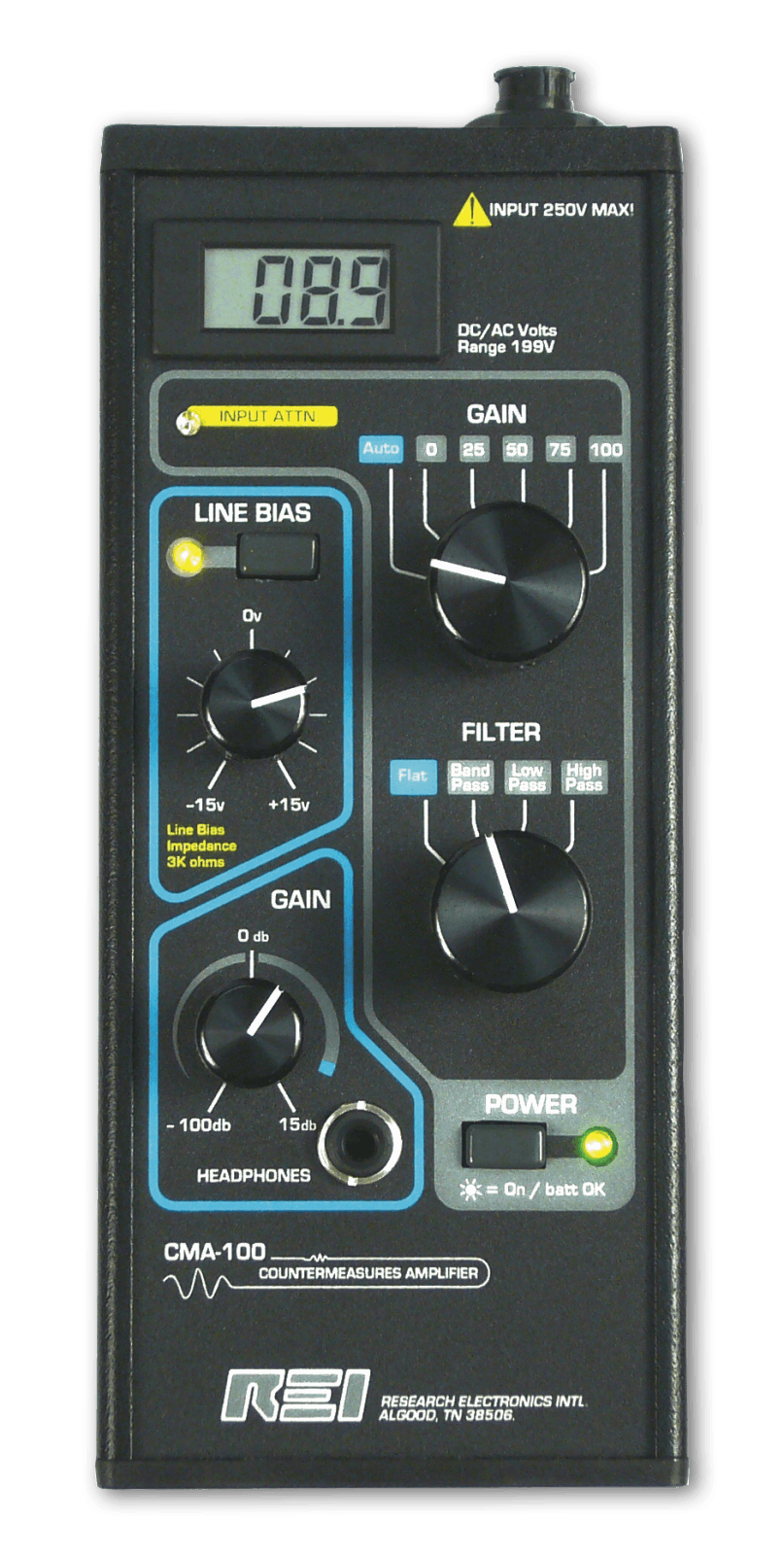REI CMA-100 – akustisk målesystem