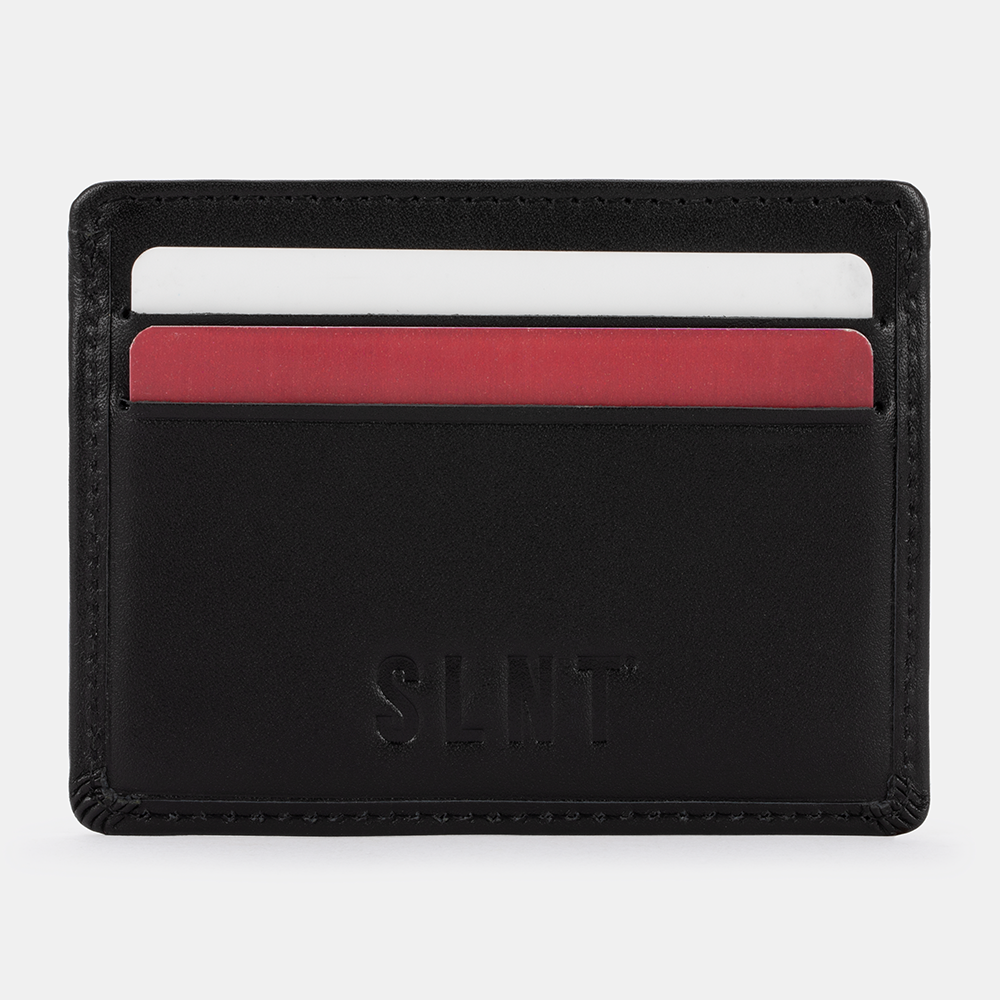 SLNT® - Kortholder RFID-Lommebok i skinn