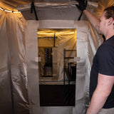 Mission Darkness™ CYPHERCYLENT RF-skjermet telt med 3 kamre