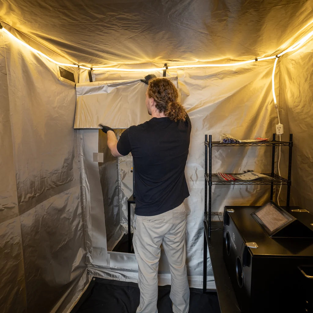 Mission Darkness™ CYPHERCYLENT RF-skjermet telt med 3 kamre