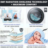 Mission Darkness™ TitanRF™ Radiation Shielding Baby Blanket