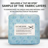 Mission Darkness™ TitanRF™ Radiation Shielding Baby Blanket