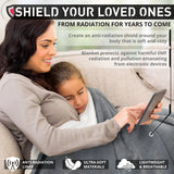 Mission Darkness™ TitanRF™ EMF Throw Blanket (fleece/sherpa-pledd)