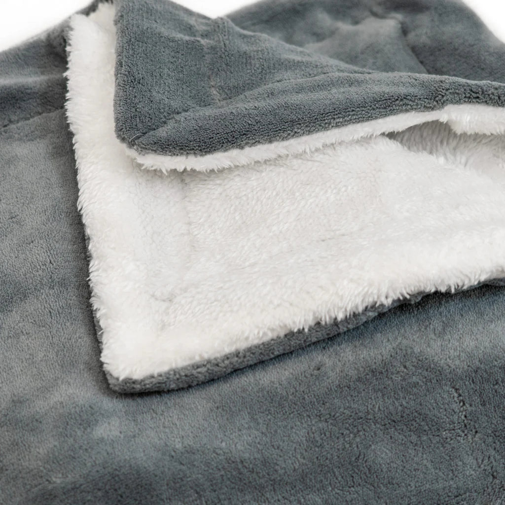 Mission Darkness™ TitanRF™ EMF Throw Blanket (fleece/sherpa-pledd)