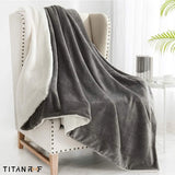 Mission Darkness™ TitanRF™ EMF Throw Blanket (fleece/sherpa-pledd)