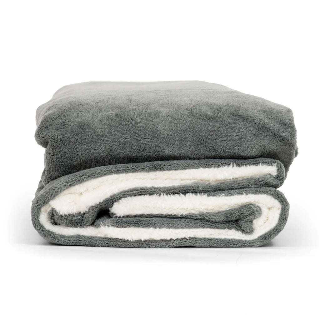 Mission Darkness™ TitanRF™ EMF Throw Blanket (fleece/sherpa-pledd)