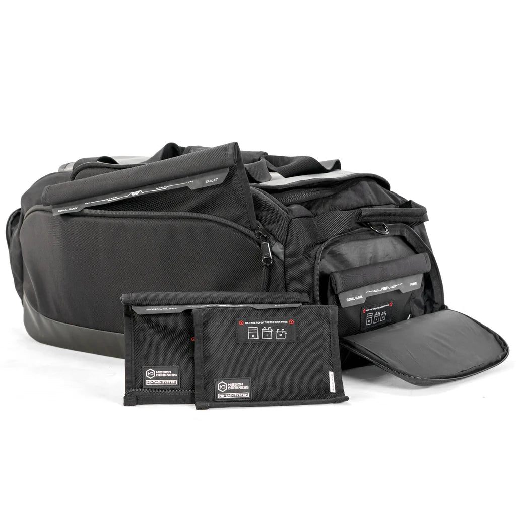 Mission Darkness™ Disconnect Faraday Duffel Bag