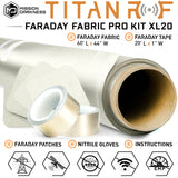 Mission Darkness TitanRF Faraday Fabric