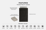 SLNT® - Utility Faradaybag for Laptop - vertikal åpning