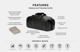 SLNT® - Vanntett Faraday duffelbag - Oppgradert modell