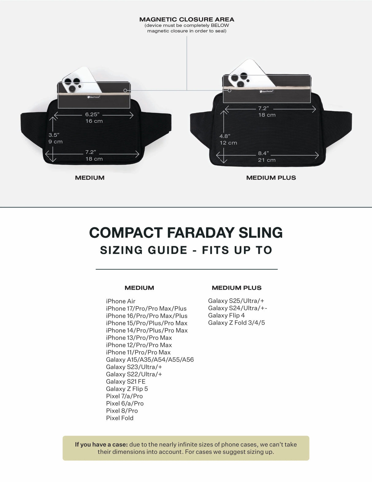 SLNT® Compact Faraday Sling