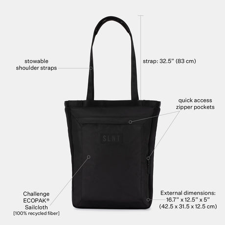 SLNT® - E3 Convertible Faraday Totebag - skulderveske