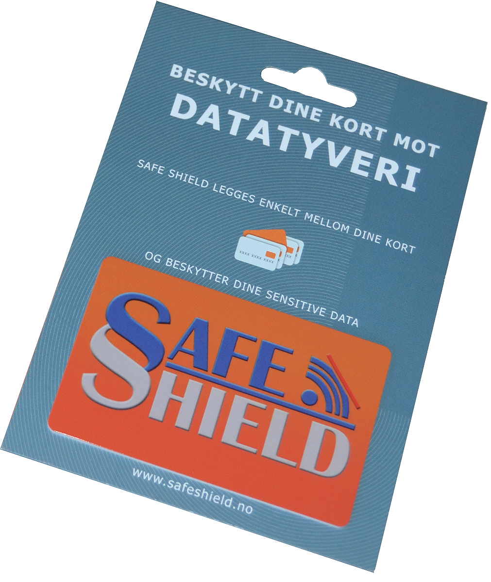 SafeShield RFID blokkeringskort