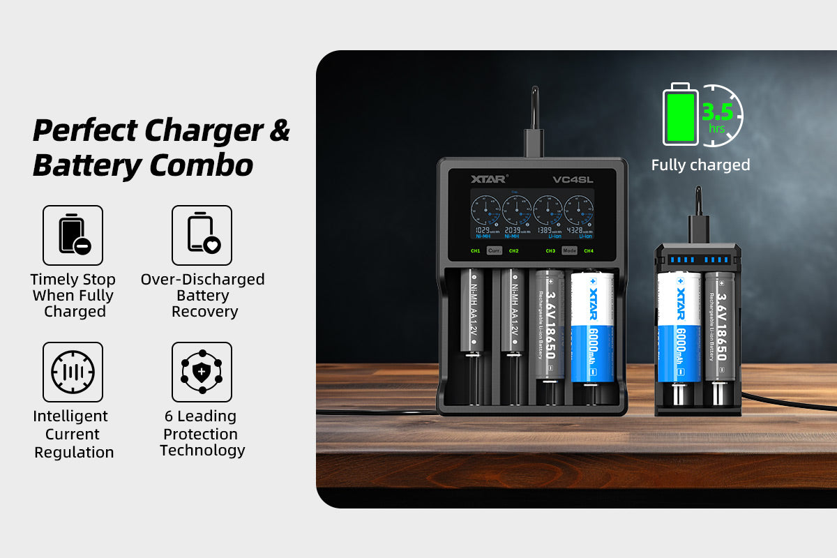 Xtar 26650 - 6000 mAh