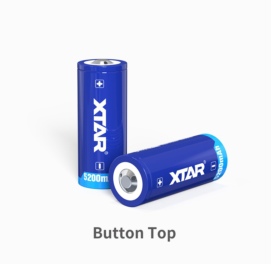 Xtar 26650 Litium Ion batteri 5200 mAh