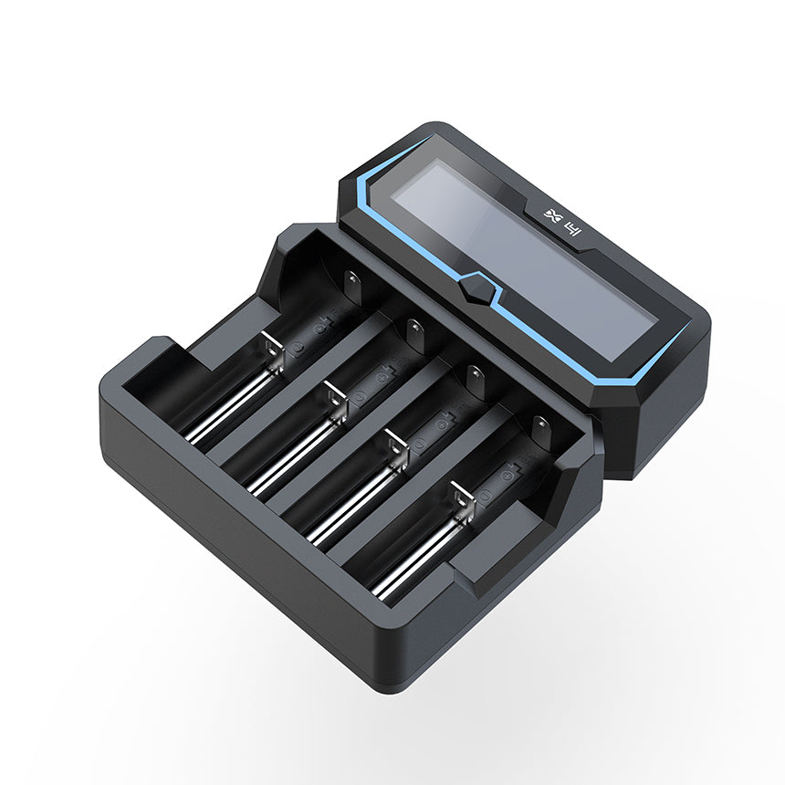 Xtar X4 - Hurtiglader for Li-Ion batterier.