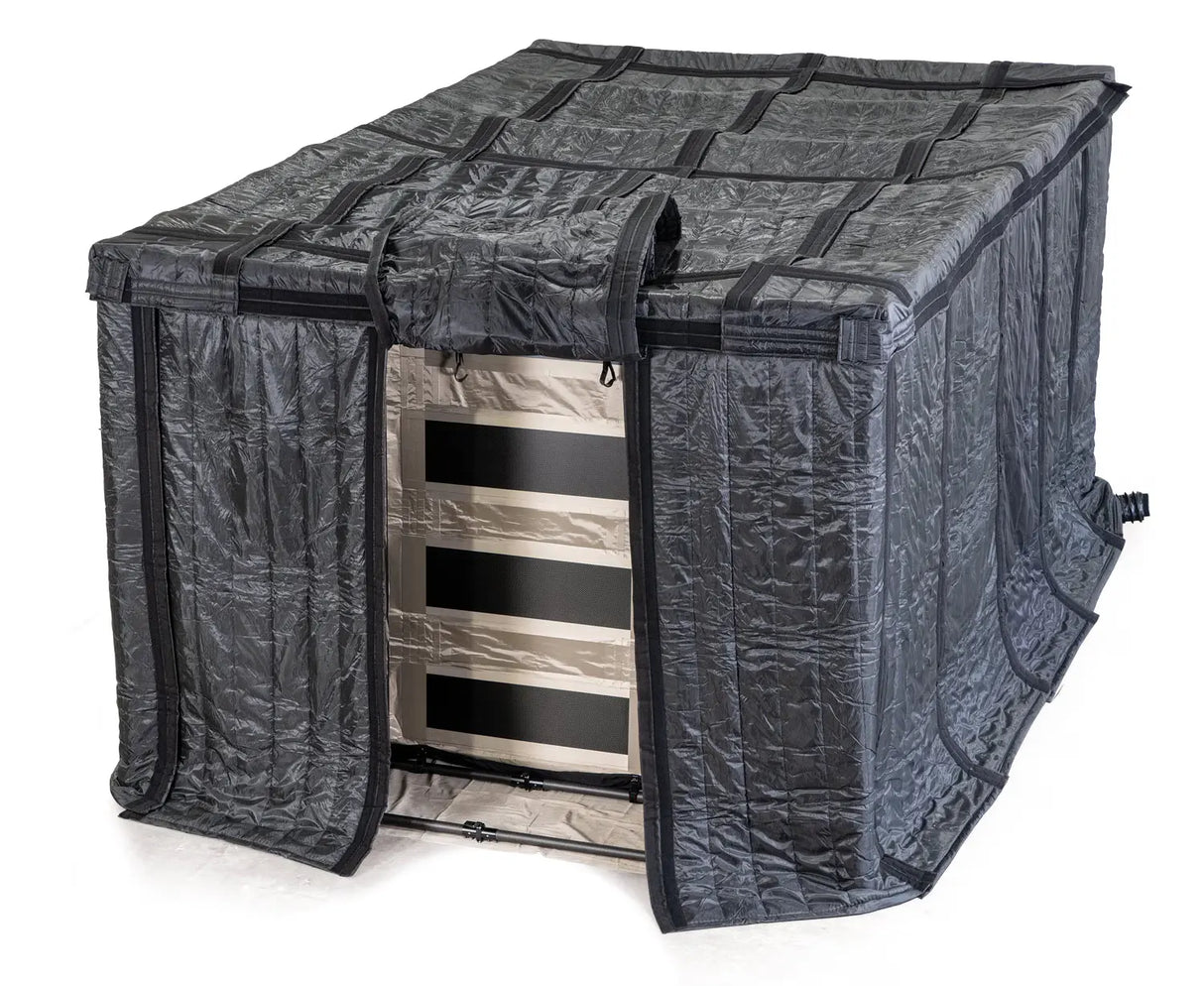 Mission Darkness™ CYPHERCYLENT RF-skjermet telt med 3 kamre