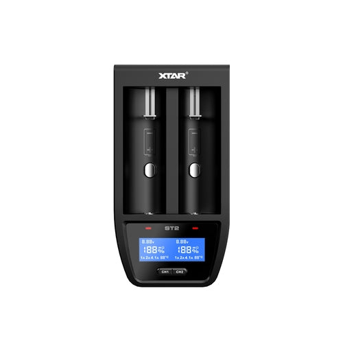 Xtar ST2 - Hurtiglader for Li-Ion batterier