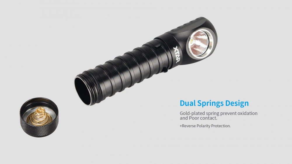 Xtar Warboy H3 - hodelykt med hvitt lys