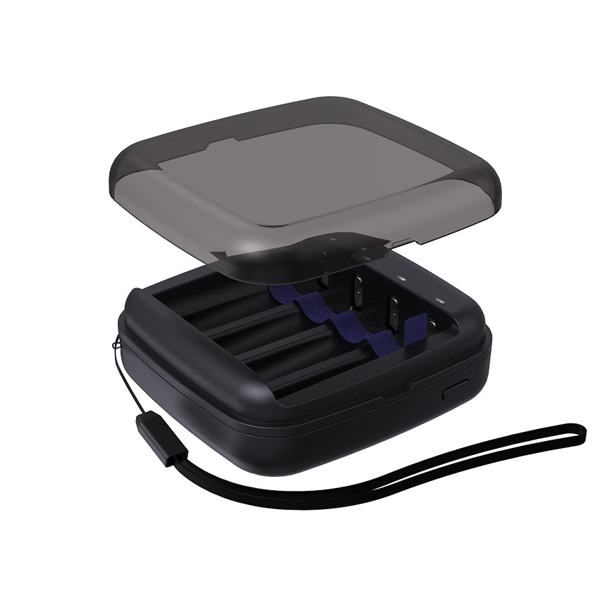 Xtar BC4 - For 4 stk. 1,2V og 1,5V AA og AAA batterier