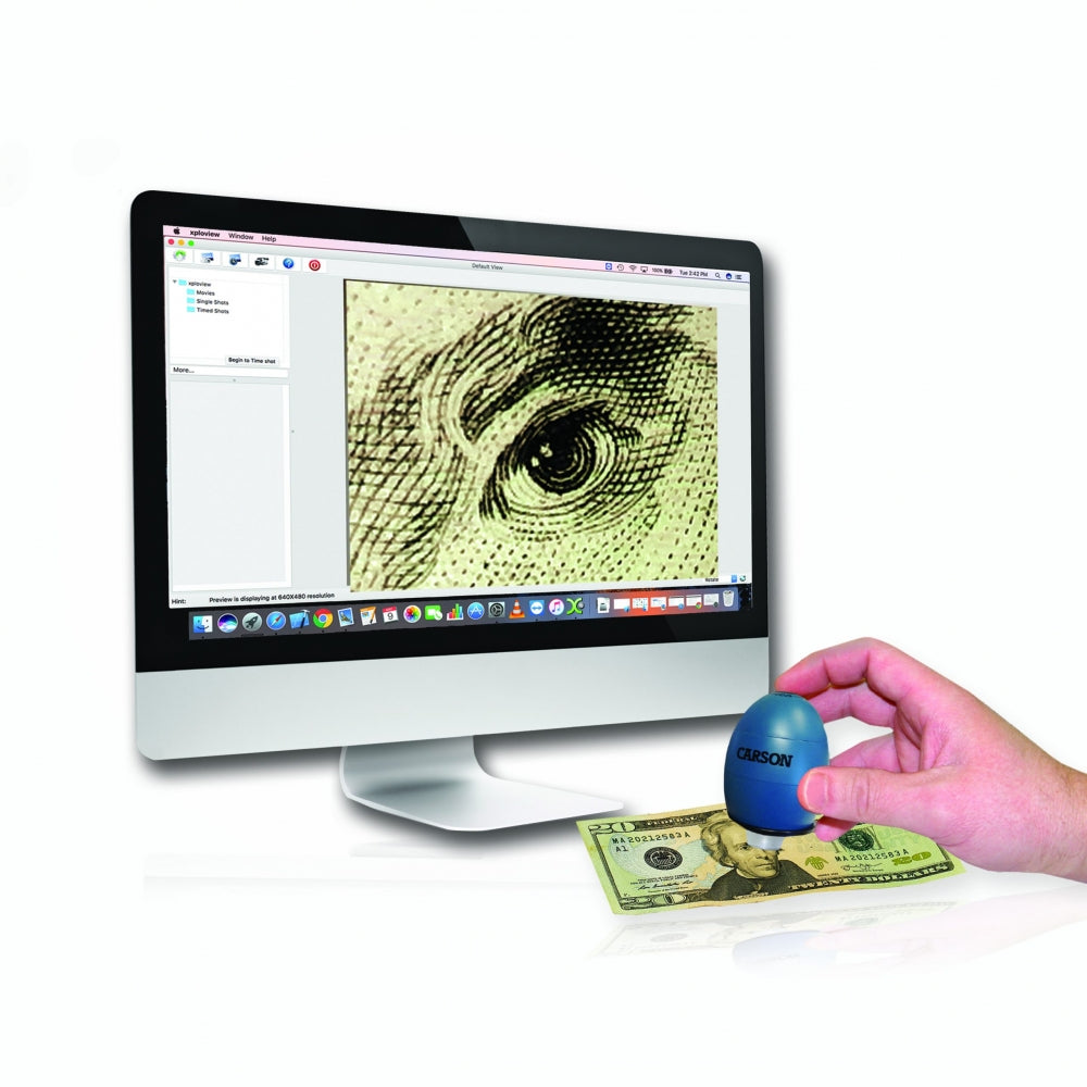 Carson zOrb™ LED USB Digitalt mikroskop